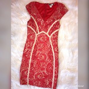 Red Lace Dress